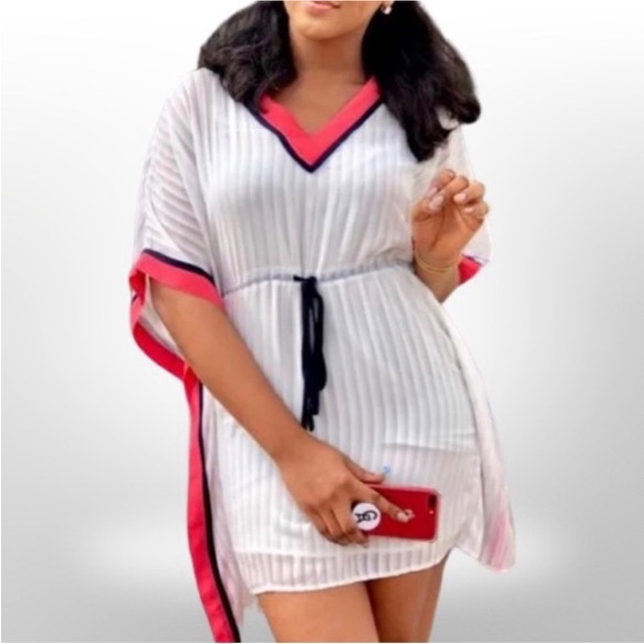 EUC Fab'rik V Neck Caftan - Picture 2 of 11